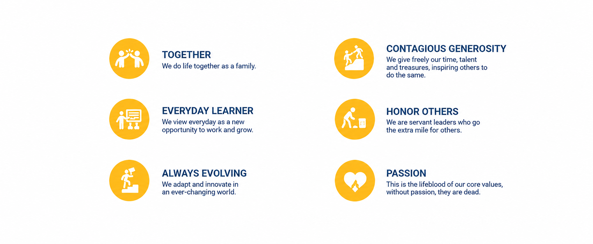 Beratung Advisors core values